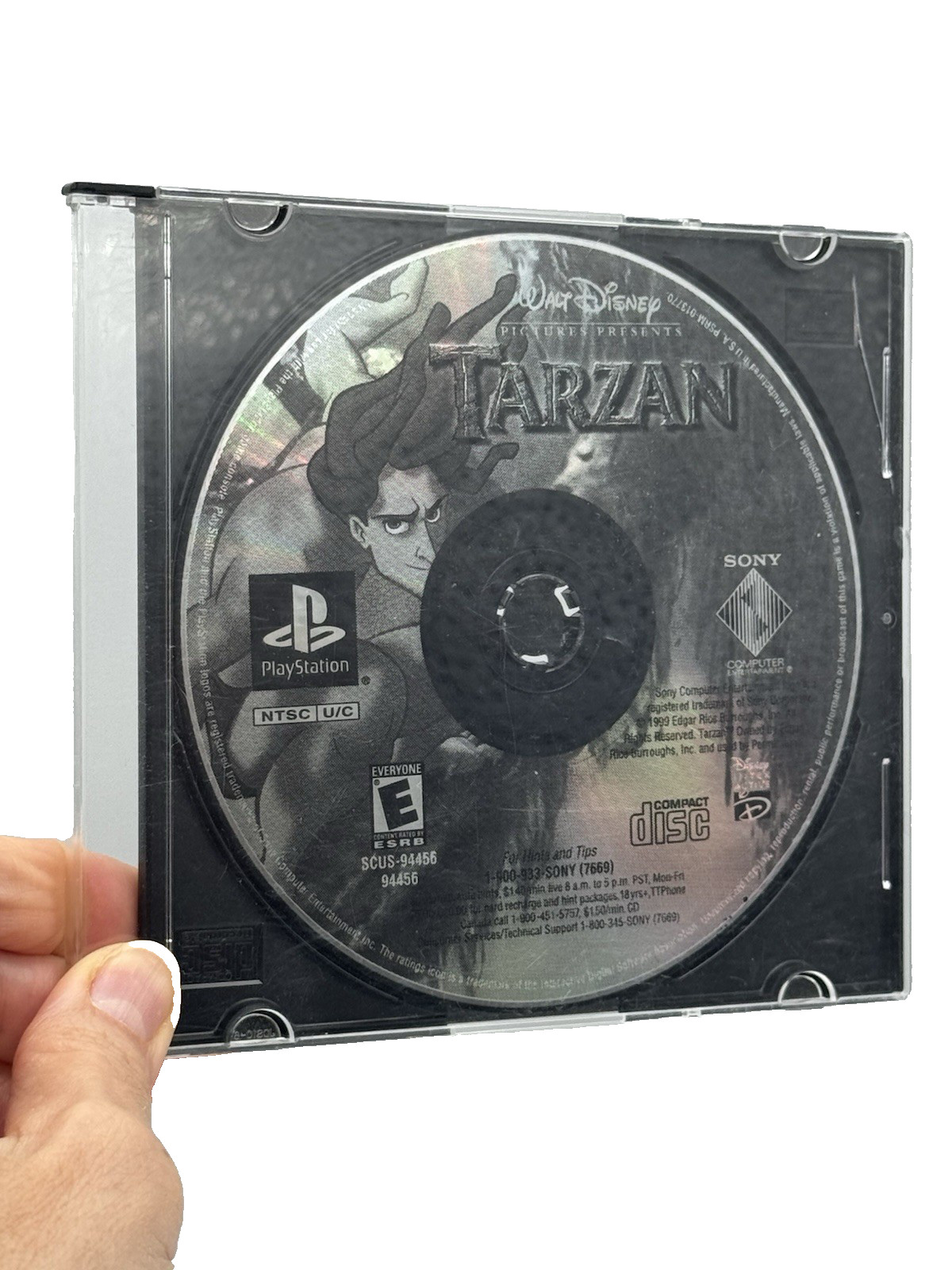 Disney\'s Tarzan (Sony PlayStation 1, 1999) Tested And Working