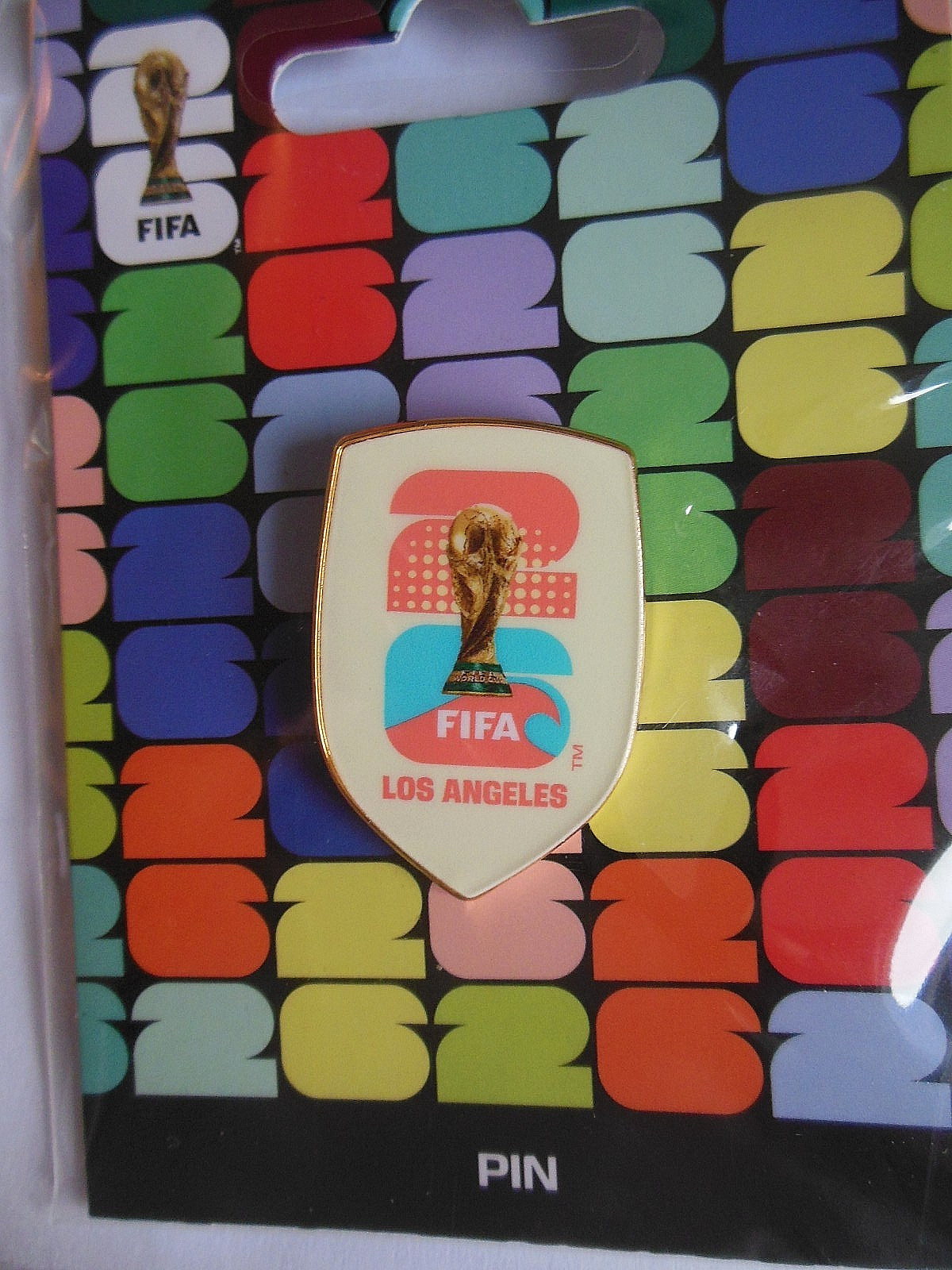 FIFA / 2026 World Cup Pin * GENUINE *  Free  Shipping