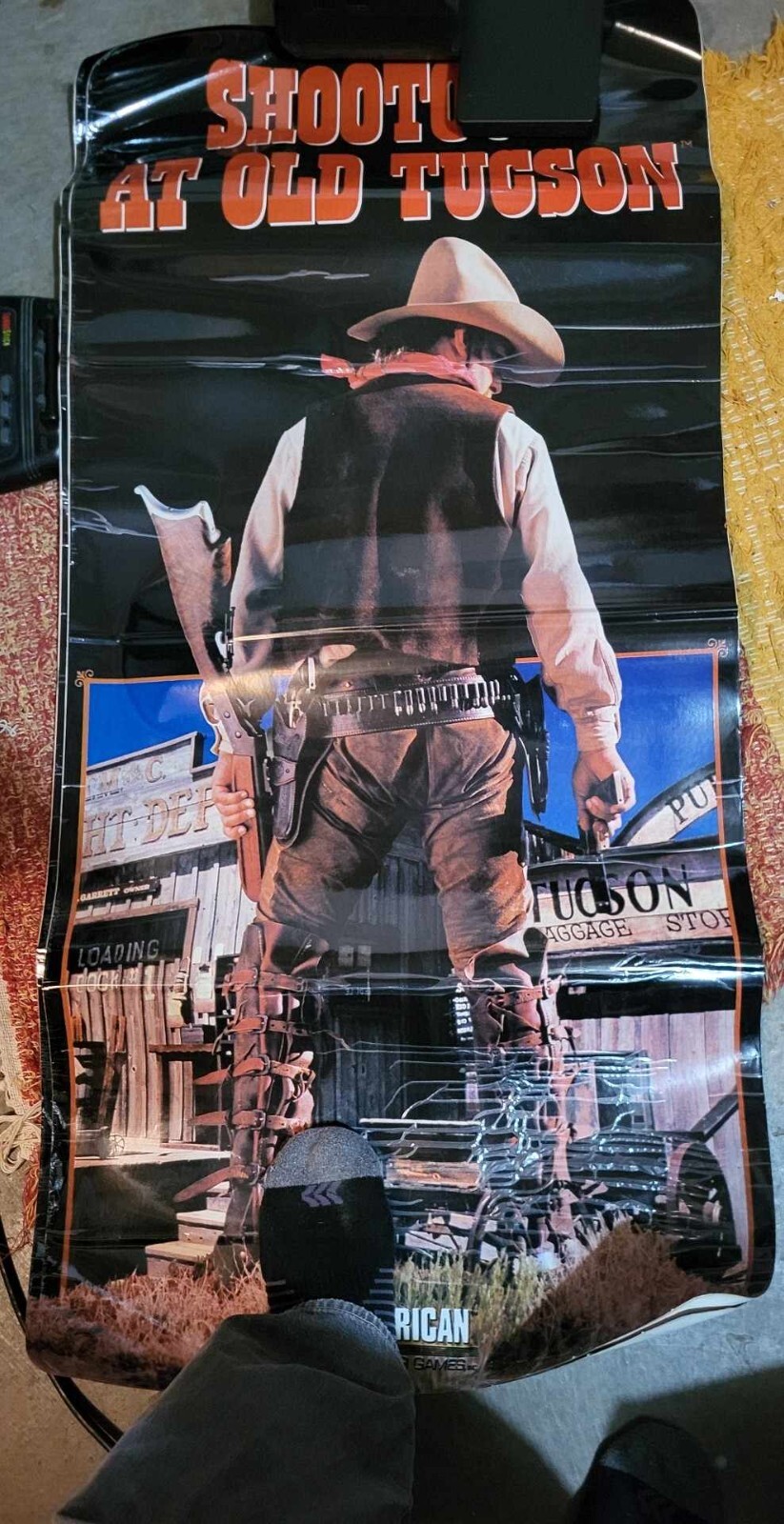 Shootout at Old Tucson American Laser Games 3DO Laserdisc Original Sideart NEW