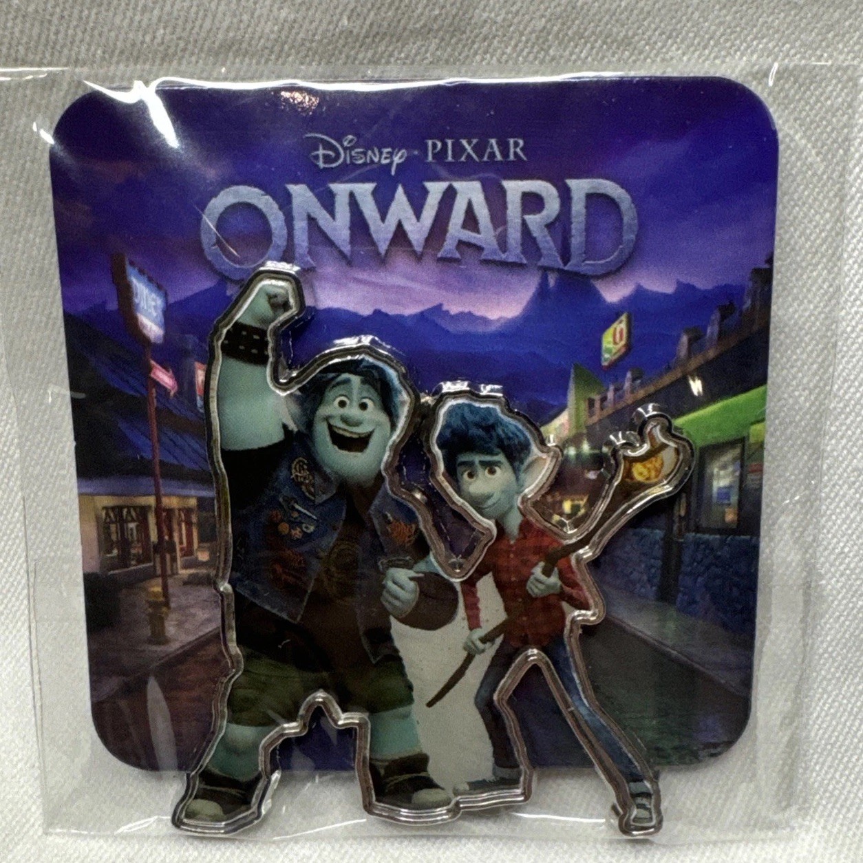 Disney Pixar ONWARD Pin Exclusive Advance Screening Barley & Ian Lightfoot 2020