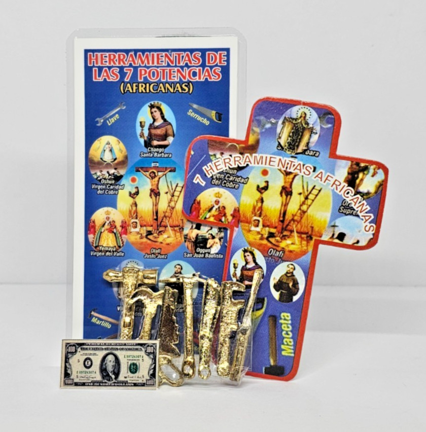 7 Potencias Africanas Talisman Proteccion / 7 African Powers PARA PROTECCION