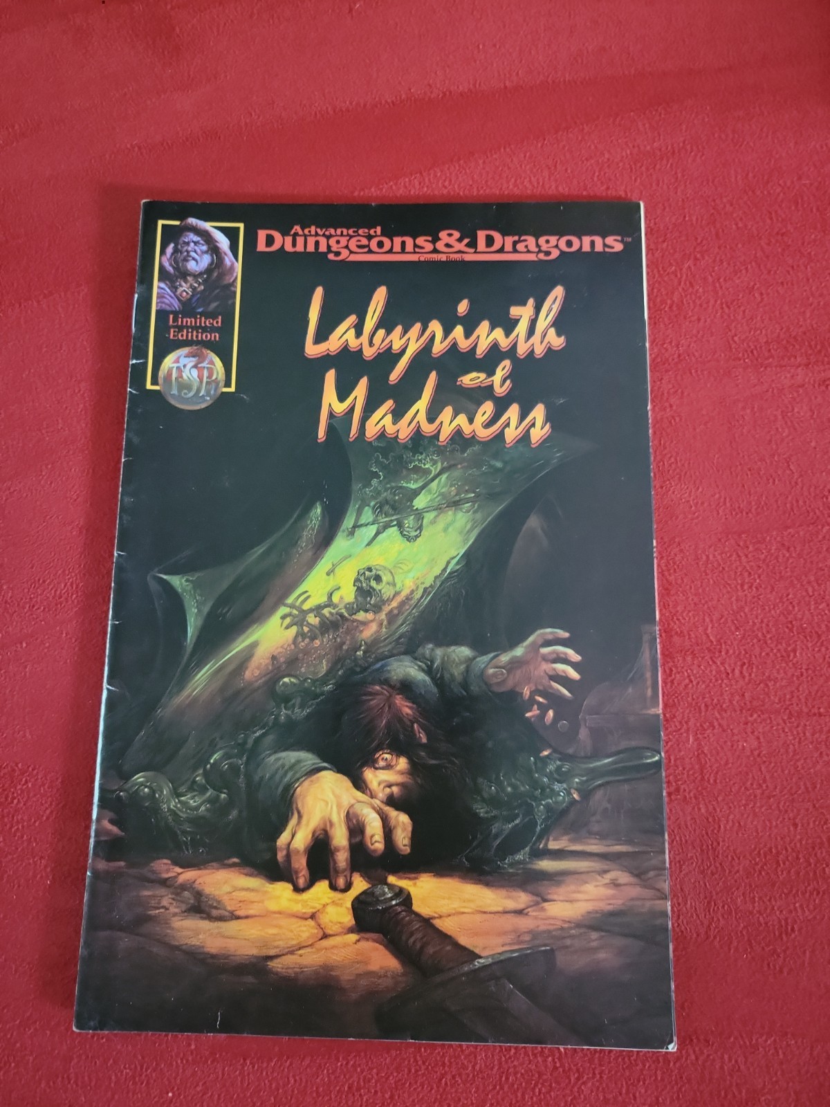 ADVANCED DUNGEONS AND DRAGONS: LABYRINTH OF MADNESS * TSR Comics * 1995 Limited