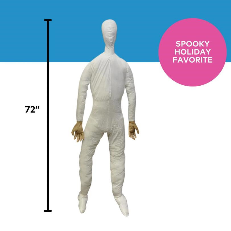 Halloween Lifesize Poseable Dummy Prop Stuffed Body 6 ft - Seasonal Creations