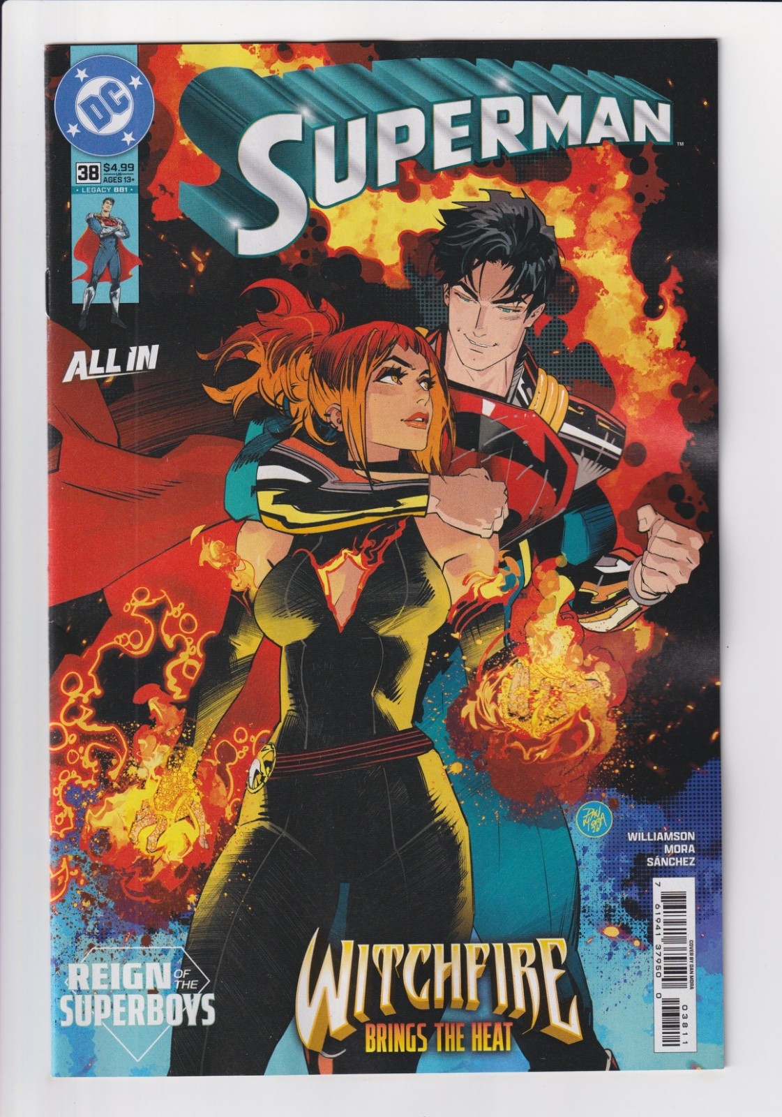 SUPERMAN #38 NM 5/27/26 Joshua Williamson Dan Mora DC A-Z single