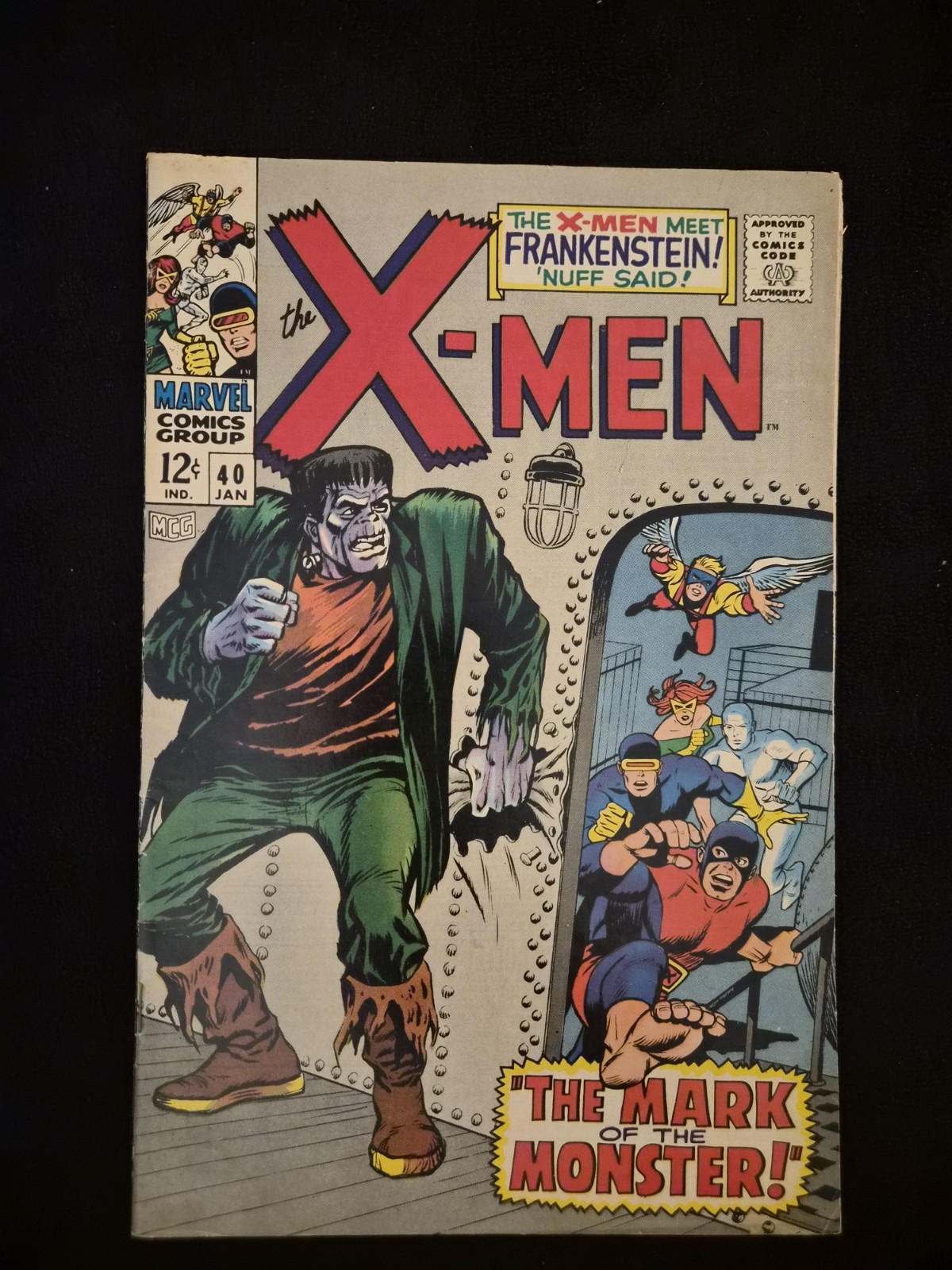 X-MEN #40 1968 Marvel FN+ Silver Age 1st App Jack O'Diamonds George Tuska Cover