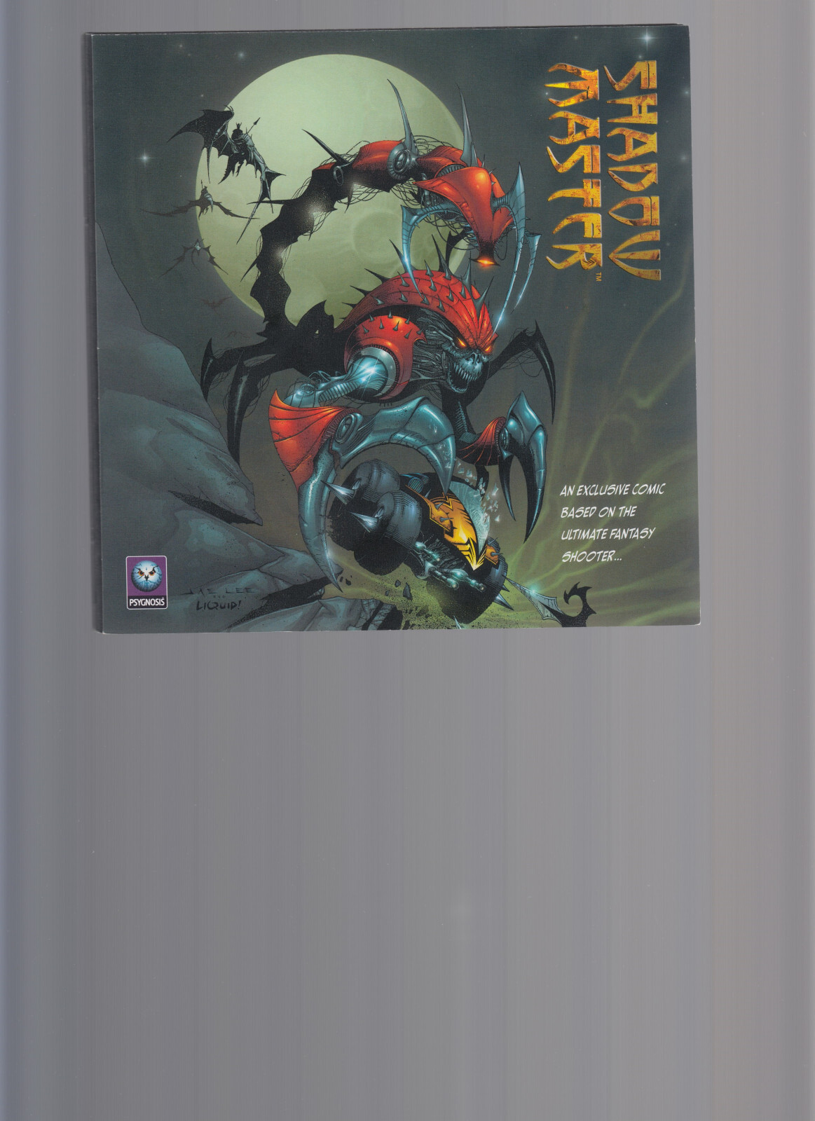 SHADOW MASTER COMIC (Jae Lee, Psygnosis, Sony Playstation Video Game) NM- 1997