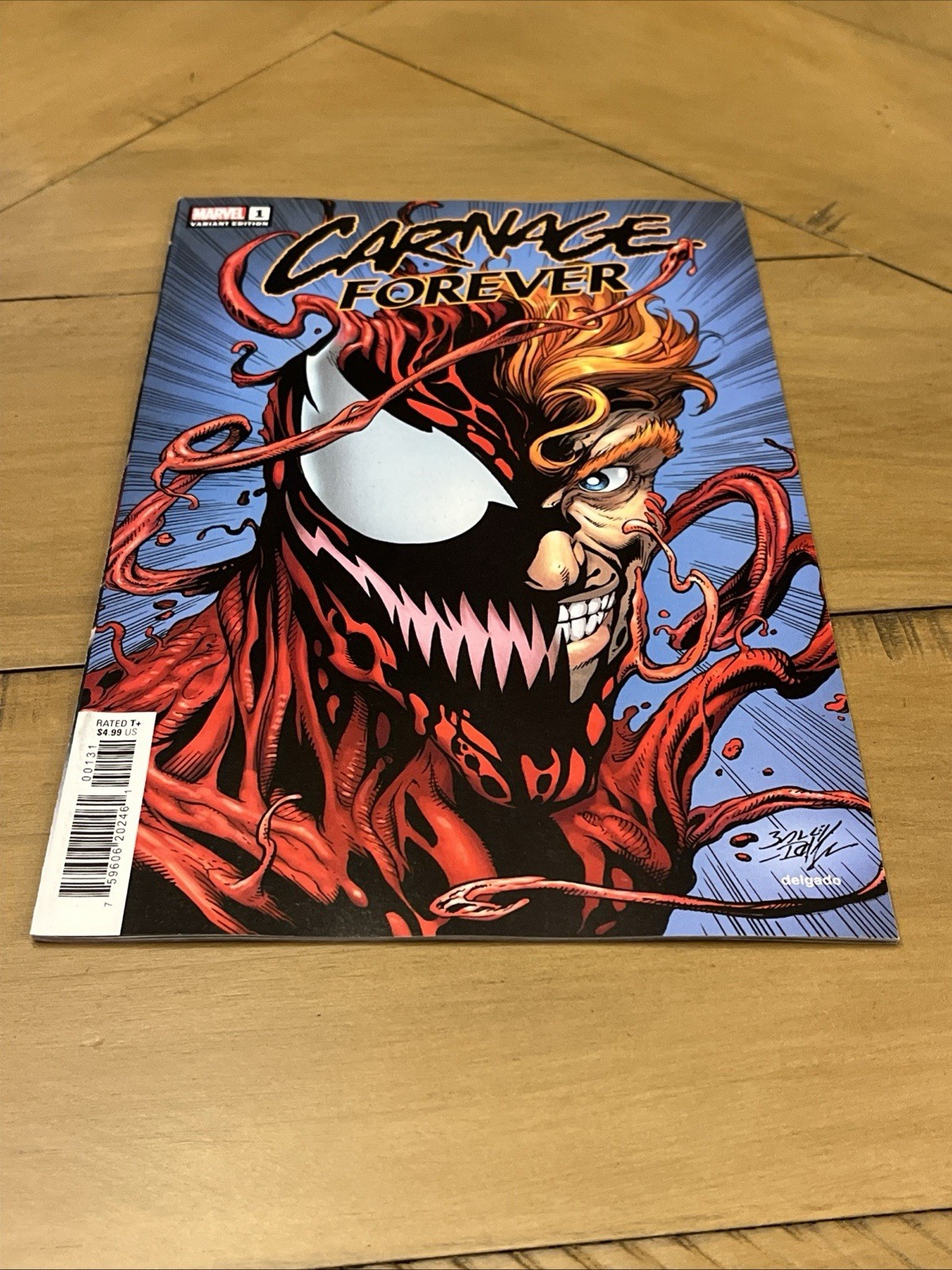 Marvel CARNAGE FOREVER 2022 #1 NM/VF MARK BAGLEY VARIANT COVER