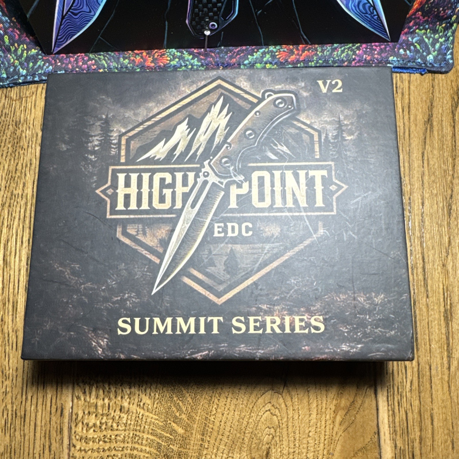 High Point EDC Summit Series Two Knife Set Designed By Edcgripper. Back Flippers