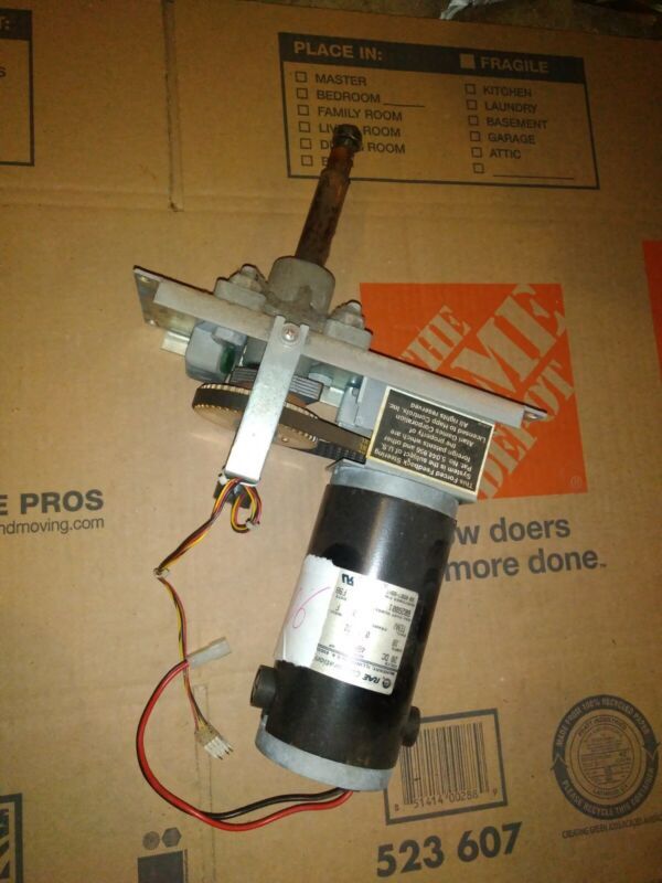 arcade midway atari 37vdc steering motor unit #100