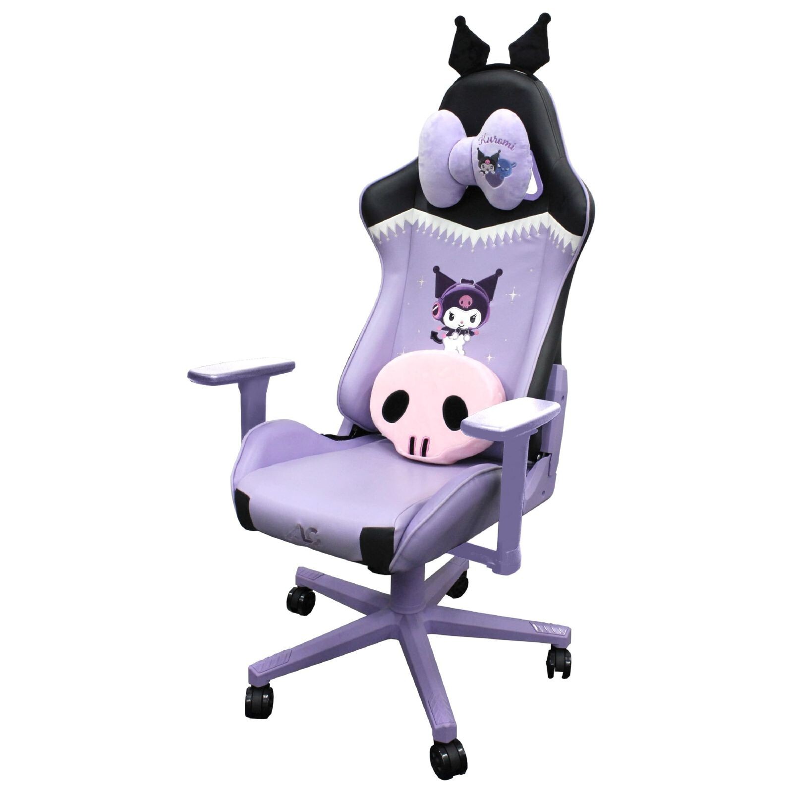 ALLONE Gaming Chair Sanrio Characters Kuromi  headrest removable Sanrio NEW JP