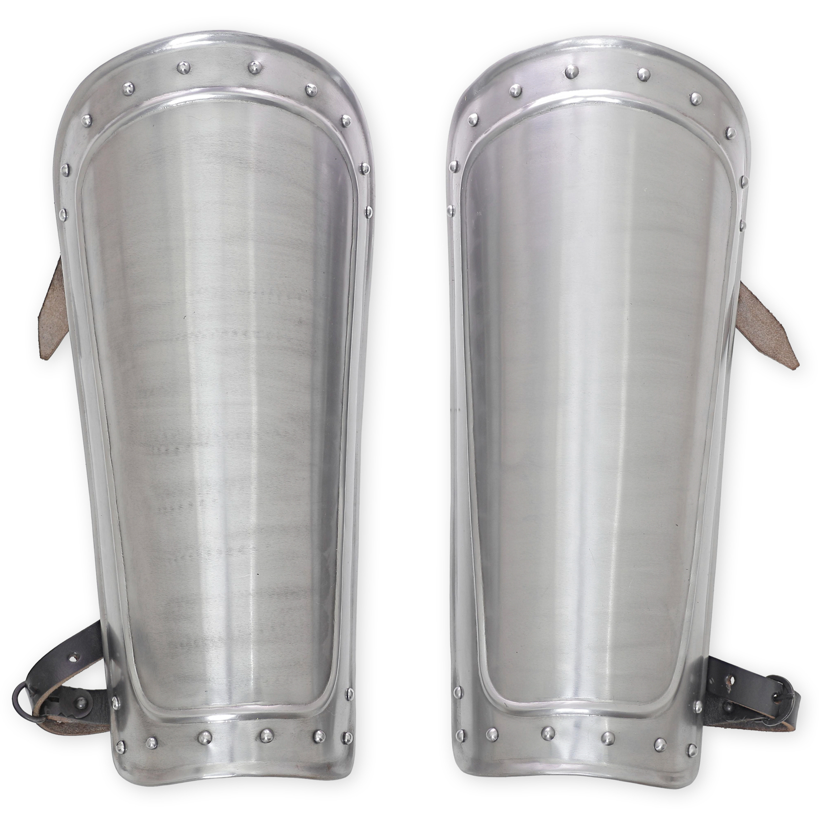 Medieval Steel Warrior Gothic Leg Armor Set Knight Greaves Armor Sabatons