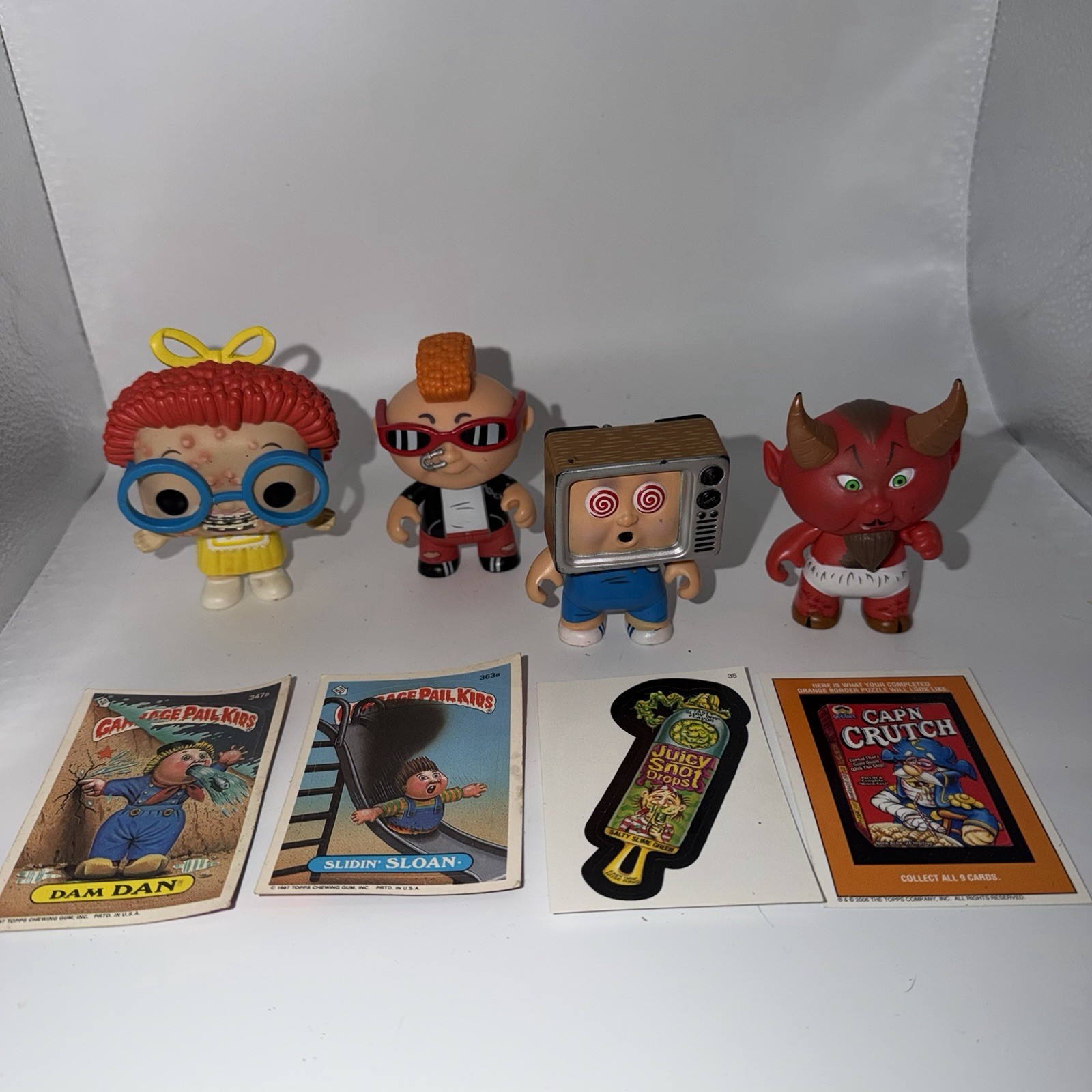 Lot Of 4 Garbage Pail Kids Funko Garbage Pail Kids GPK Vinyl Figures 4”