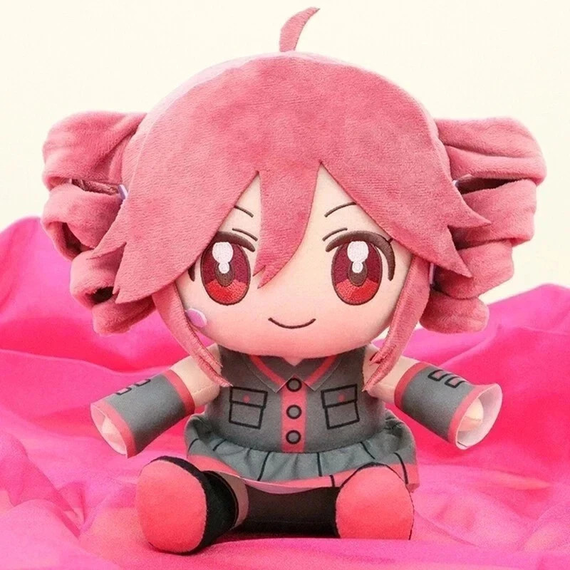 New Kasane Teto Nuipurike Osuwari Plush Doll Mascot Toy 9 Inches High Gift