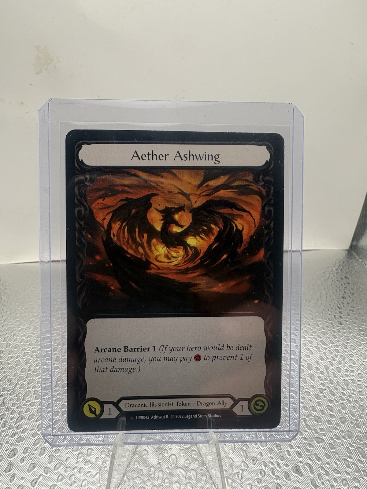 Ash (Marvel)   Aether Ashwing (Marvel) - lp flesh and blood Cold Foil