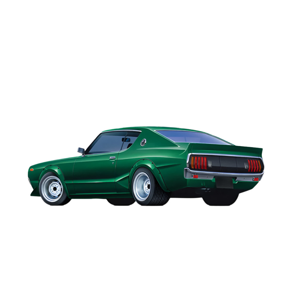 Aoshima: 1/24 Grachan Kenmary Skyline HT 2000GT-R (Nissan) Scale Model Kit #10 B