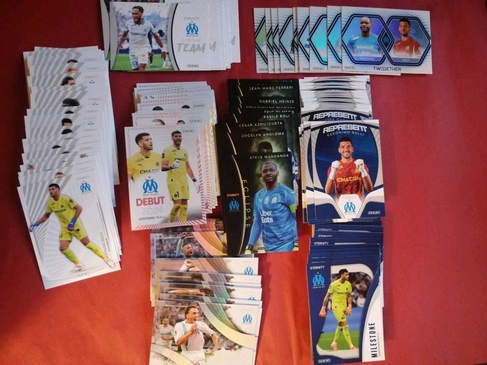 2025-26 panini Eternity Olympians FULL LOT 160 CARDS Marseille OM 