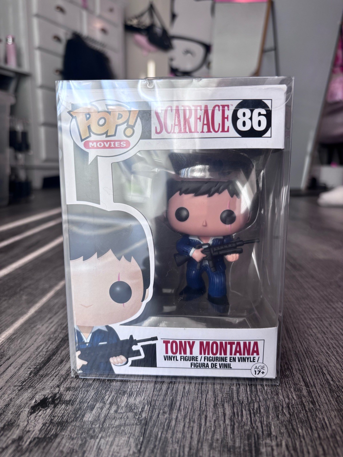 REAL Vinyl Scarface Tony Montana #86 Funko Pop Figure Standard Size