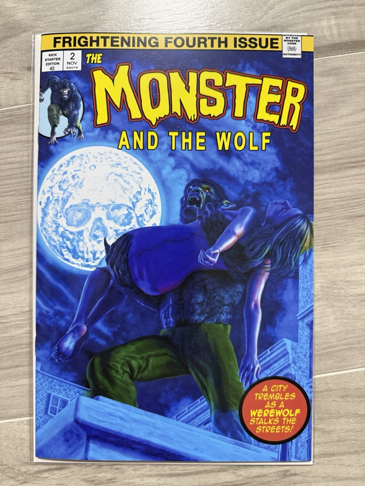 MARK SPEARS THE MONSTER & THE WOLF #2 KICKSTARTER COVER 2E LIMITED TO 200 NM