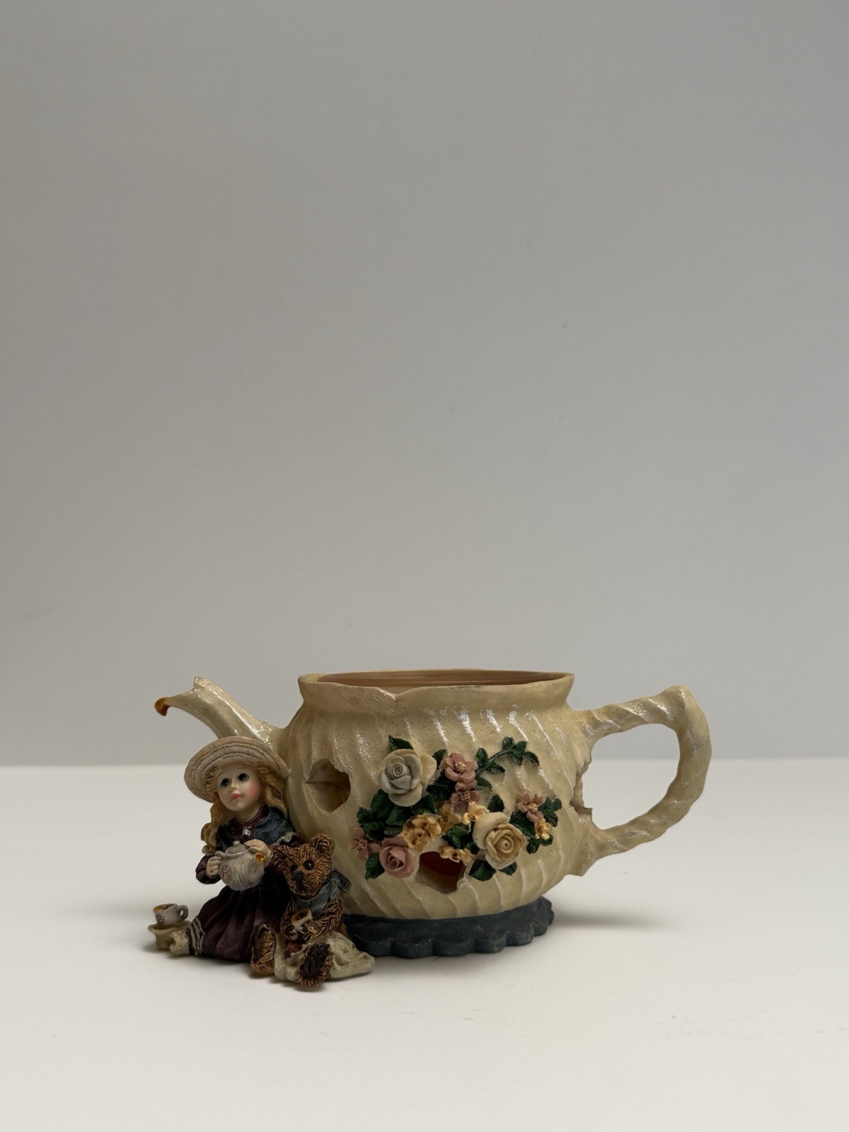 Yesterdays Child Dollstone Whitney With Wilson Tea And Candle Light #27950