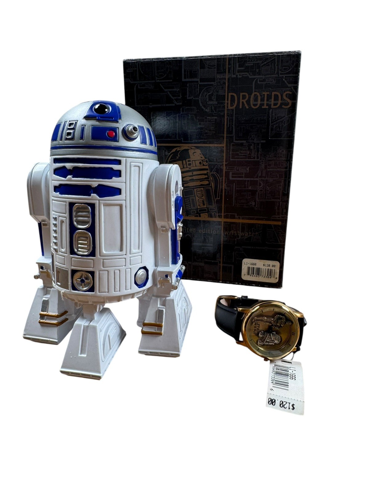 Fossil Star Wars R2-D2 Droid Watch Limited GOLD Edition 439/500 LI1666 VERY RARE