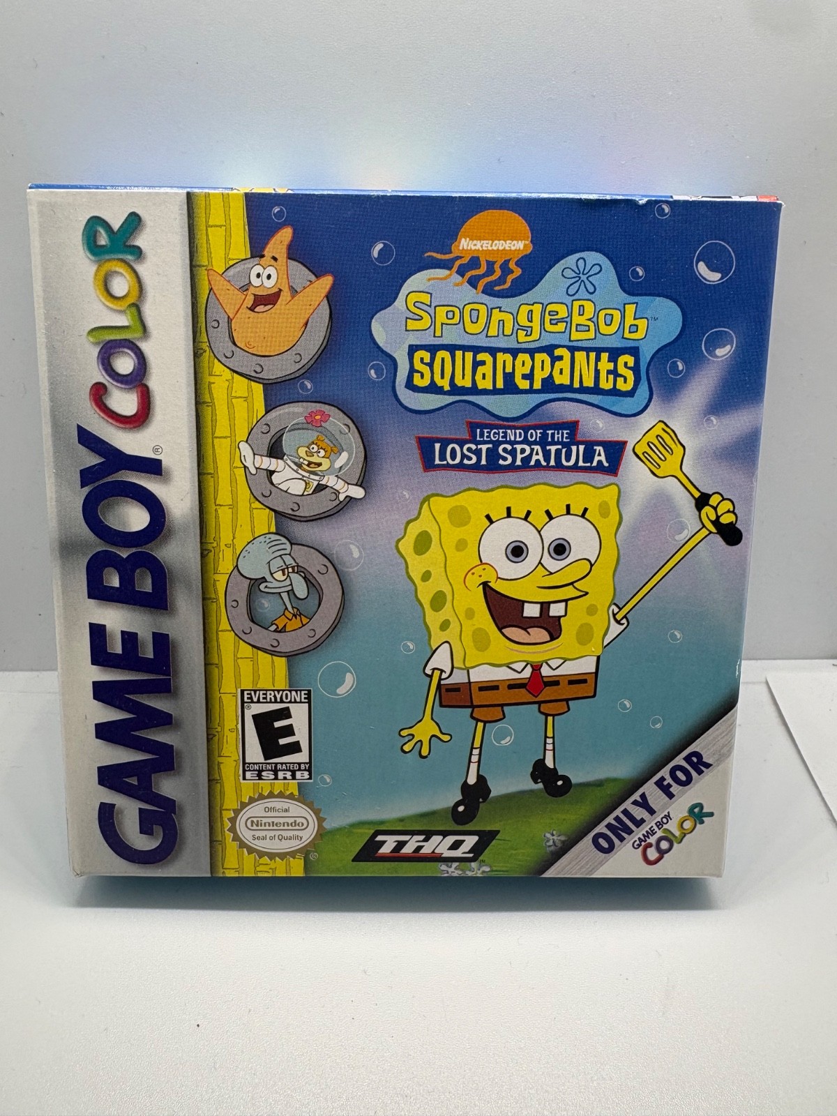 SpongeBob SquarePants: Legend Of The Lost Spatula Game Boy Color COMPLETE MINT