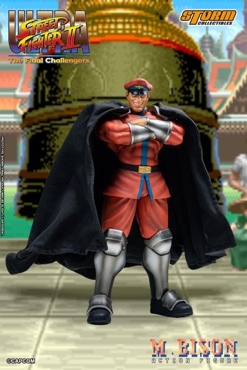Street Fighter II M.Bison  1/12 action figure Storm Collectibles U.S. seller
