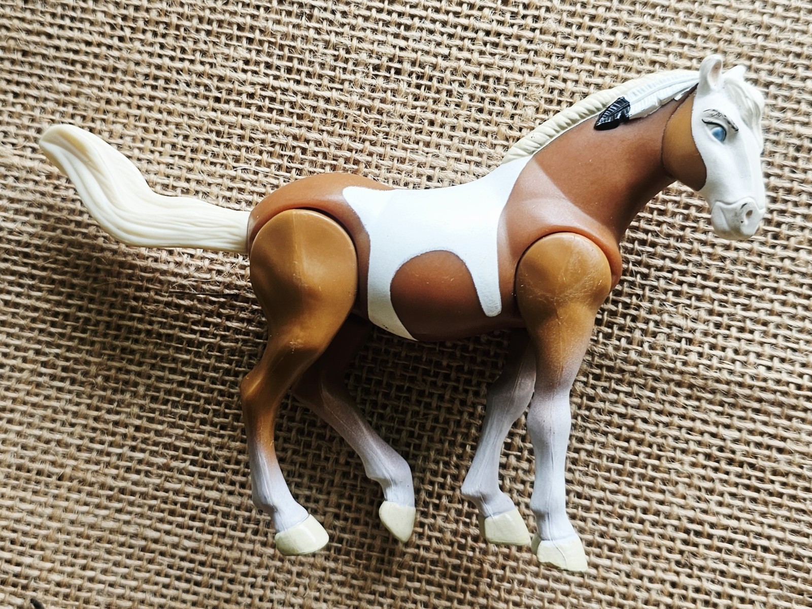 2002 Dreamworks Spirit Stallion Cimaron Rain Toy Horse Figure Burger King 