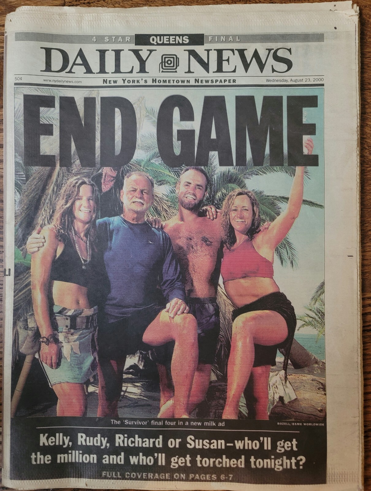 SURVIVOR SEASON 1 