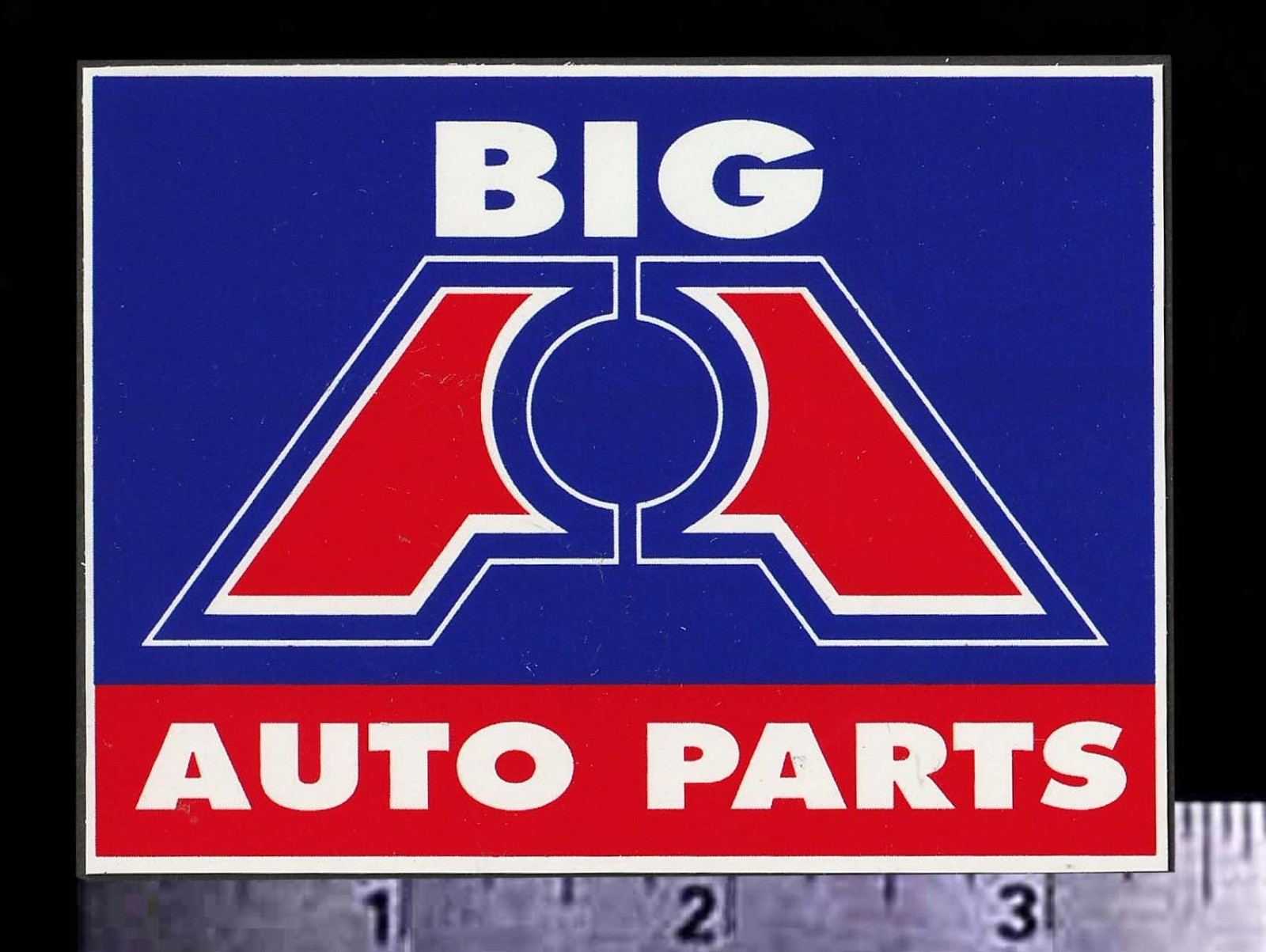 BIG A Auto Parts - Original Vintage 70s 80’s Racing Decal/Sticker American Parts