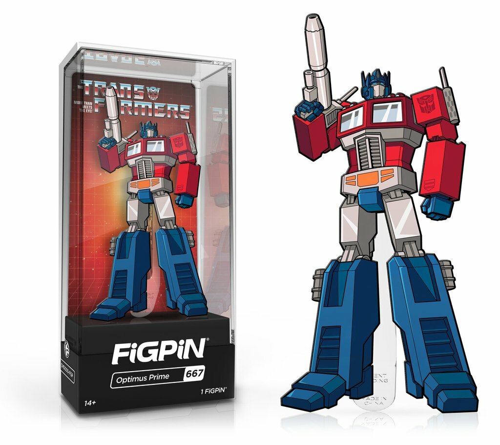Optimus Prime Enamel Pin Transformers FiGPiN