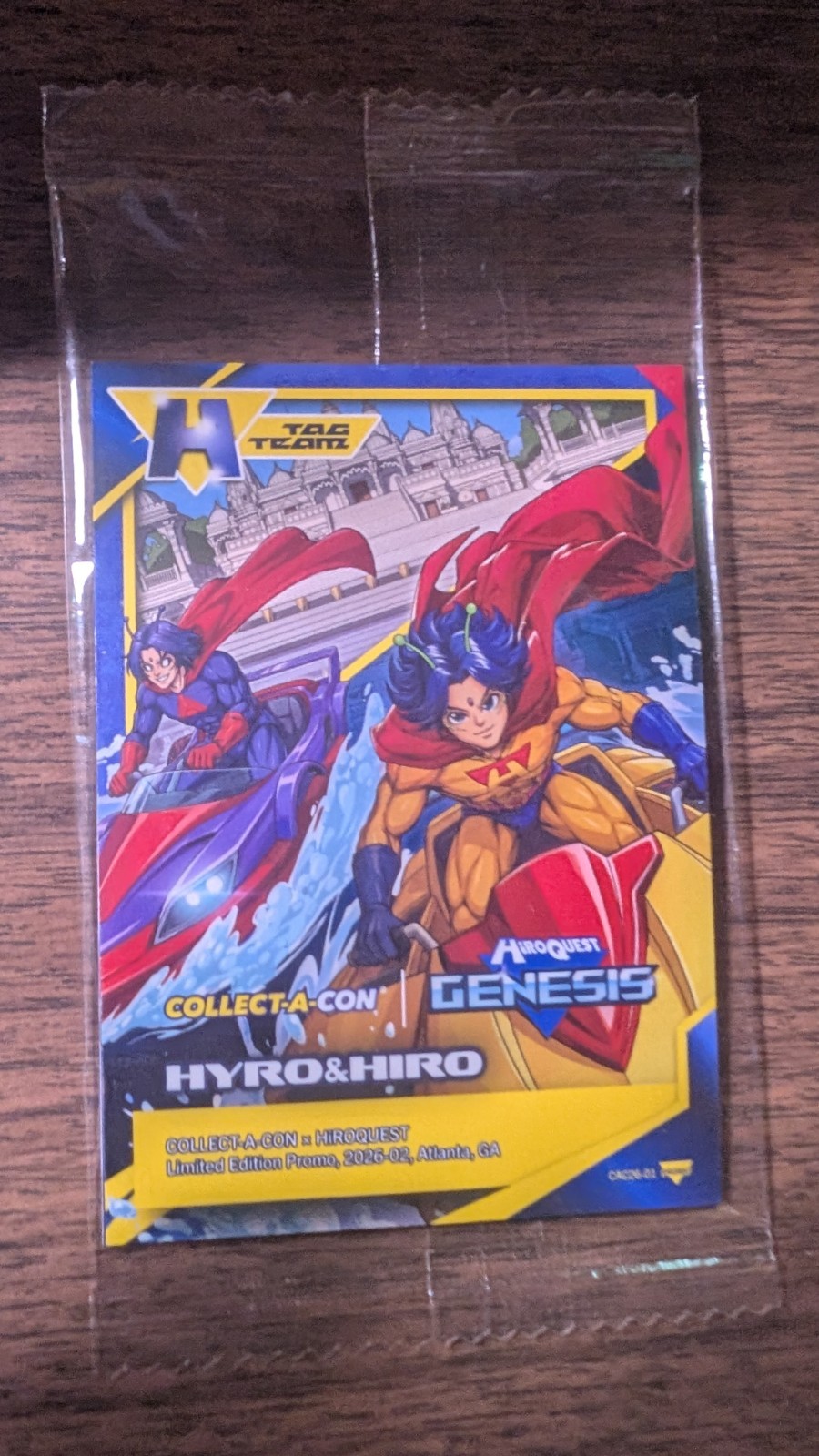 2026 Hiroquest COLLECT-A-CON HYRO & HIRO February  Atlanta Promo SEALED Nm