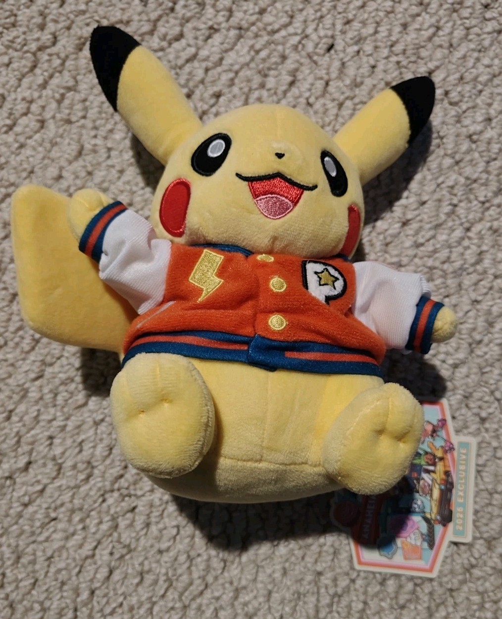 Pokemon Center World Championships 2025 Anaheim Exclusive Pikachu Plush