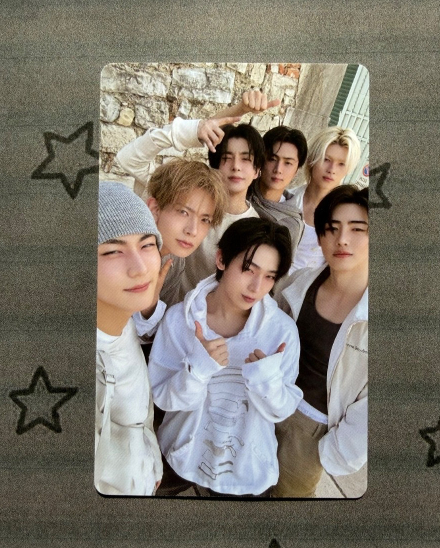 ENHYPEN The SIN:VANISH Album Voice Keyring Version Official Group Photocard