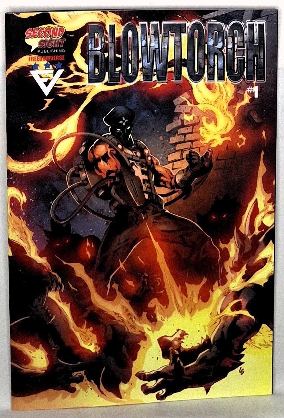 BLOWTORCH #1 | Montos Comics with Bueller Exclusive Variant | Second Sight