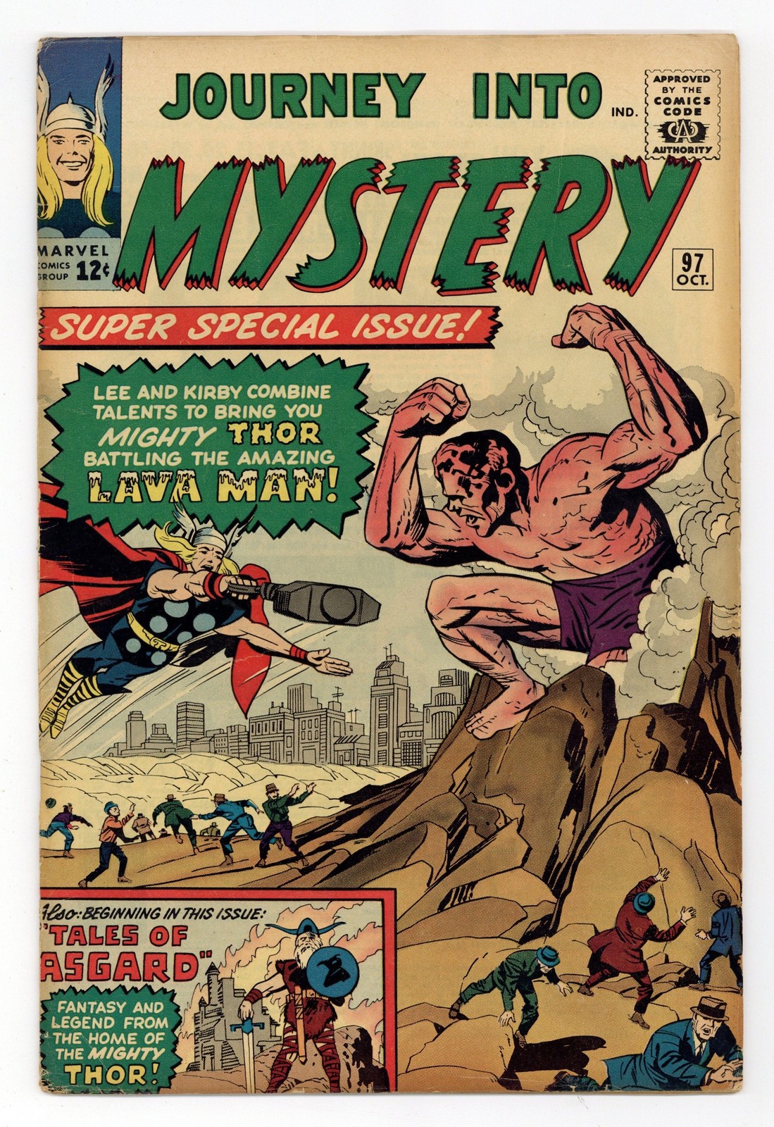 Thor Journey Into Mystery #97 GD/VG 3.0 1963