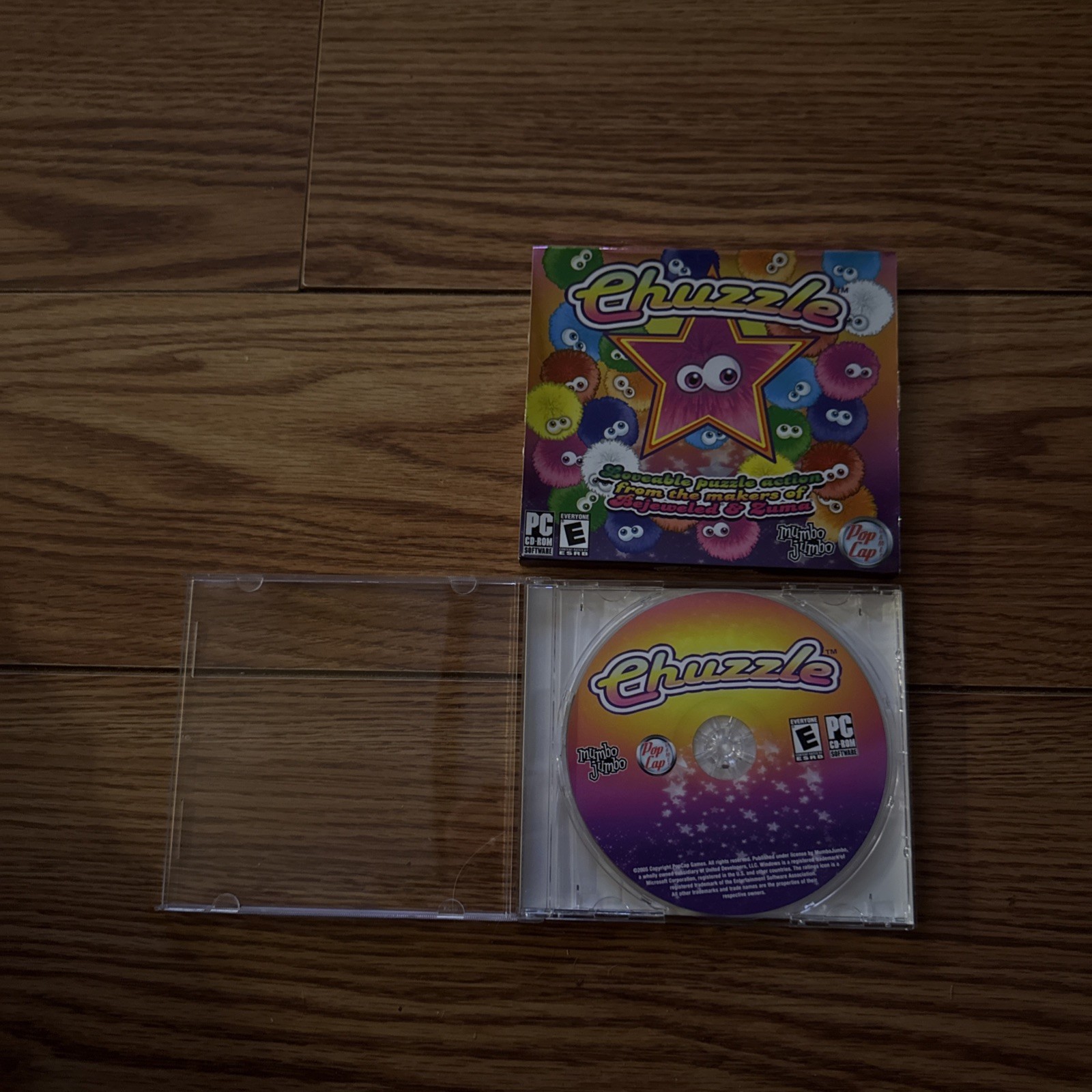 Vintage Chuzzle Deluxe PopCap Games PC CD ROM 2006