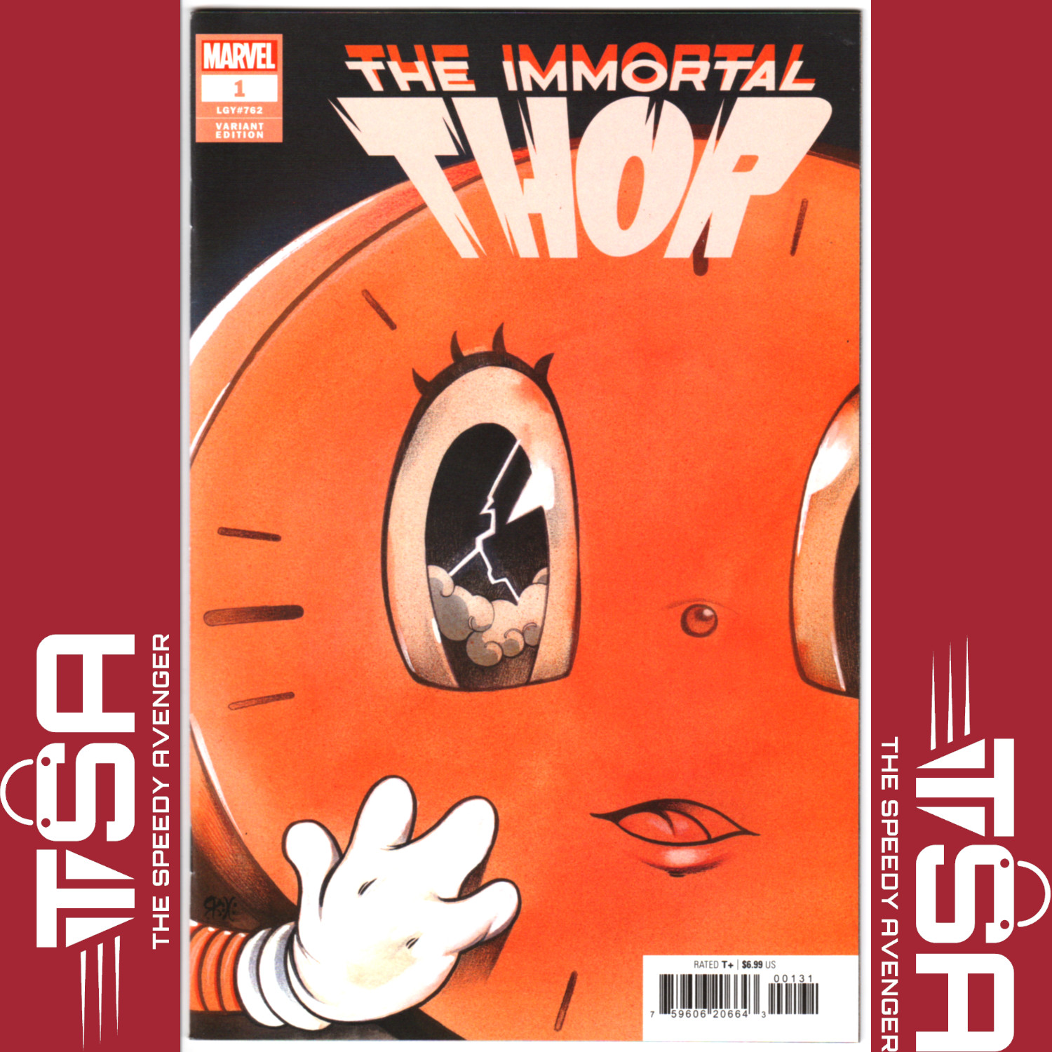 THE IMMORTAL THOR #1 Peach Momoko Miss Minutes Variant Cover First Apps Key Loki