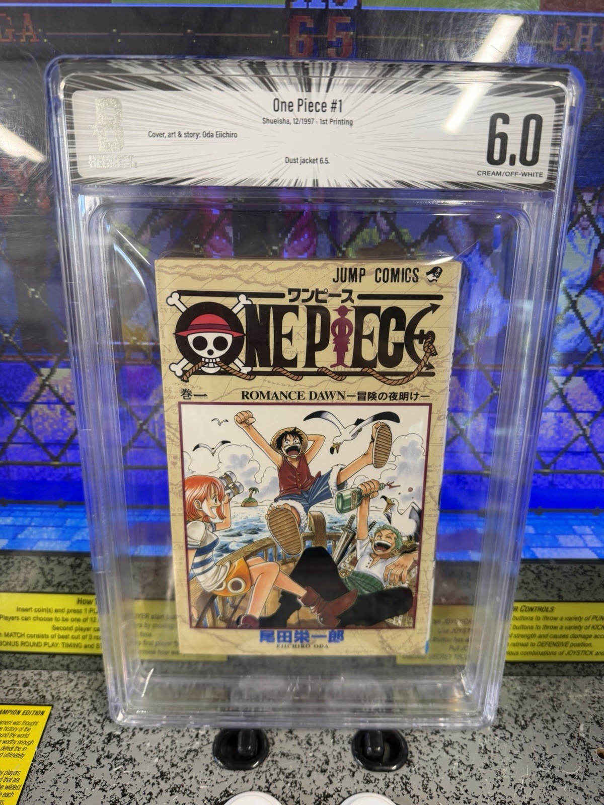 1997 One Piece Vol. 1 #1 First Printing Shueisha Weekly Shonen Jump CBCS 6.0
