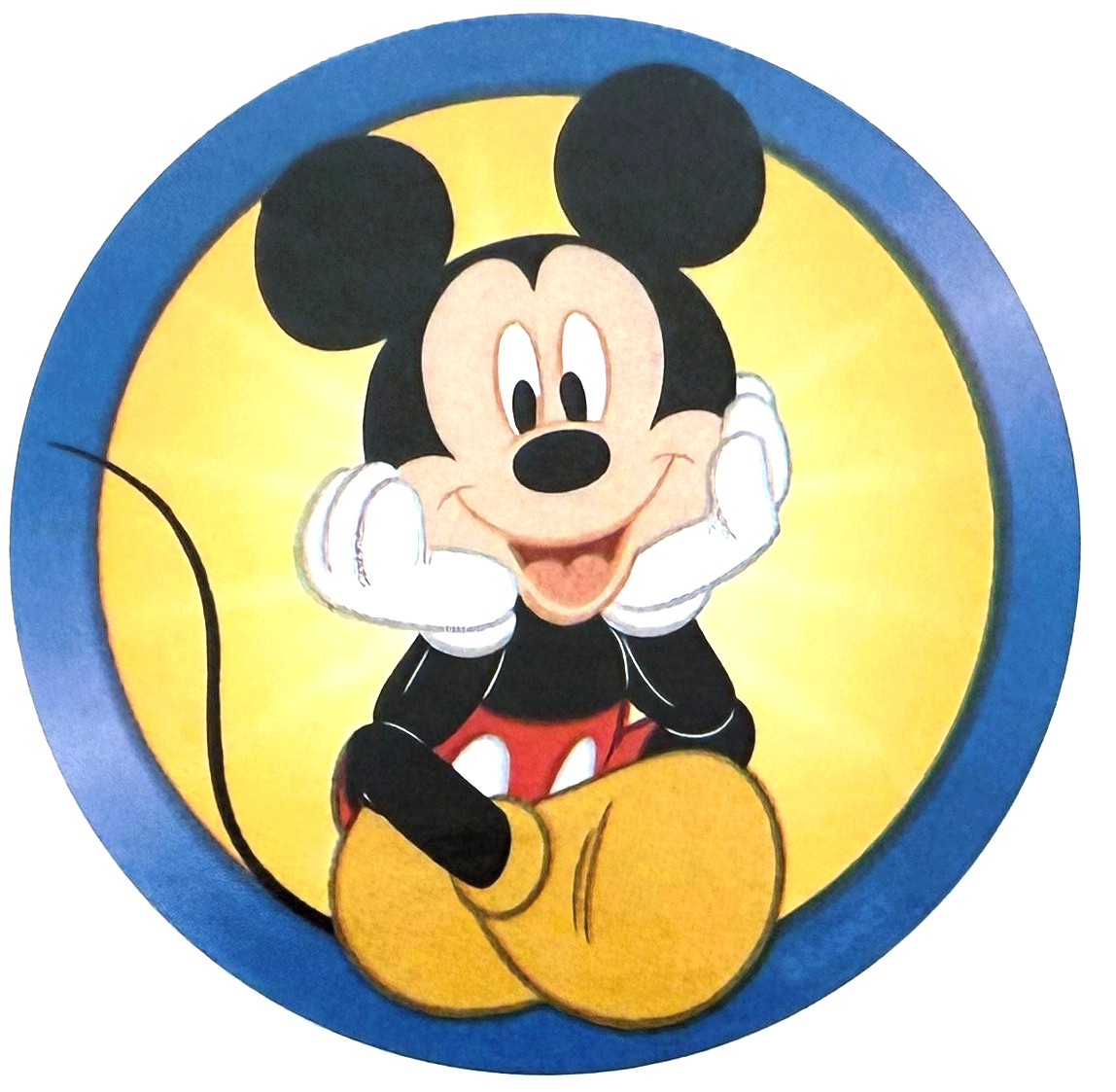 Mickey Mouse Sticker Walt Disney World Theme Park Official Collectible Souvenir