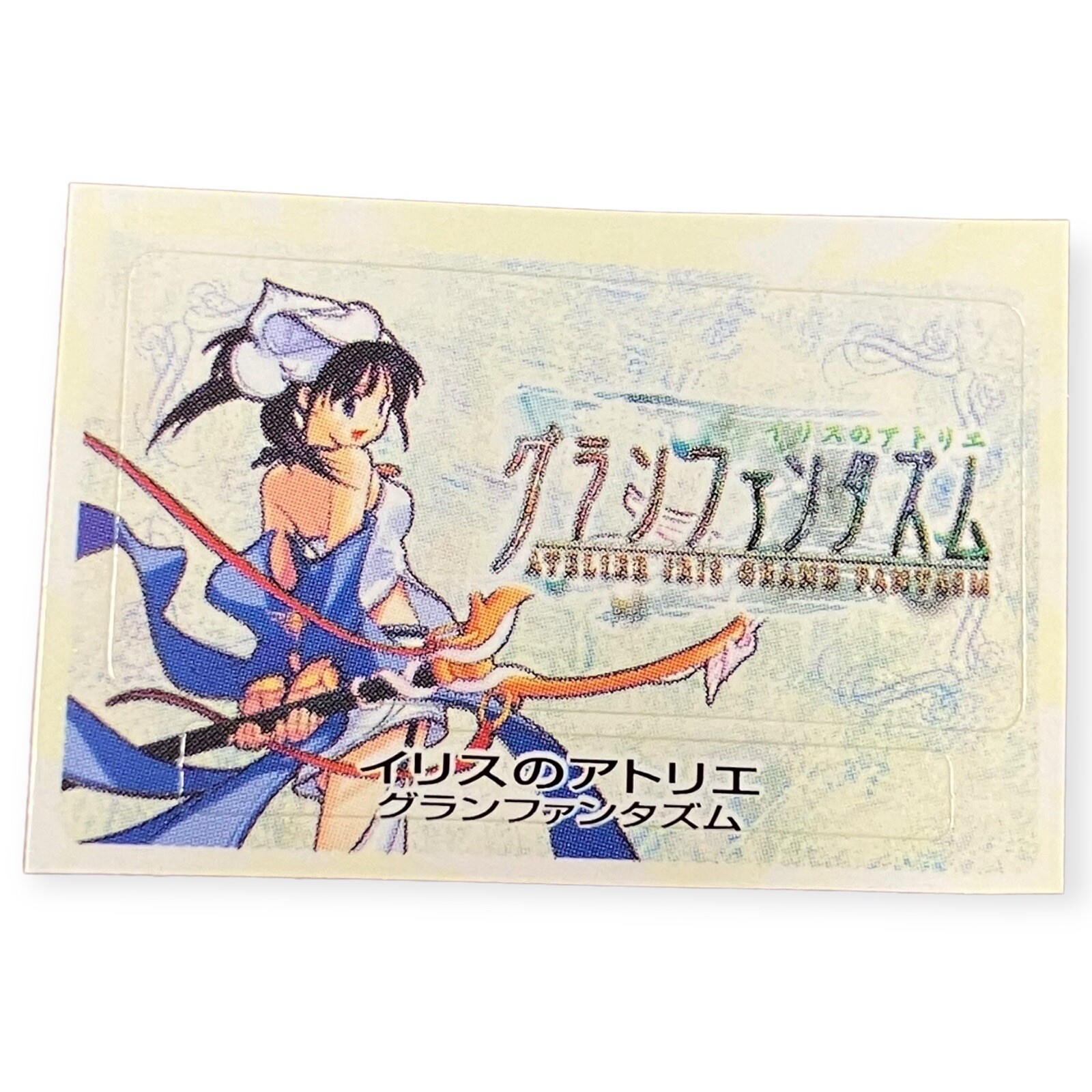 Sony PlayStation 2 PS2 Atelier Iris 3: The Grand Phantasm Memory Card Sticker