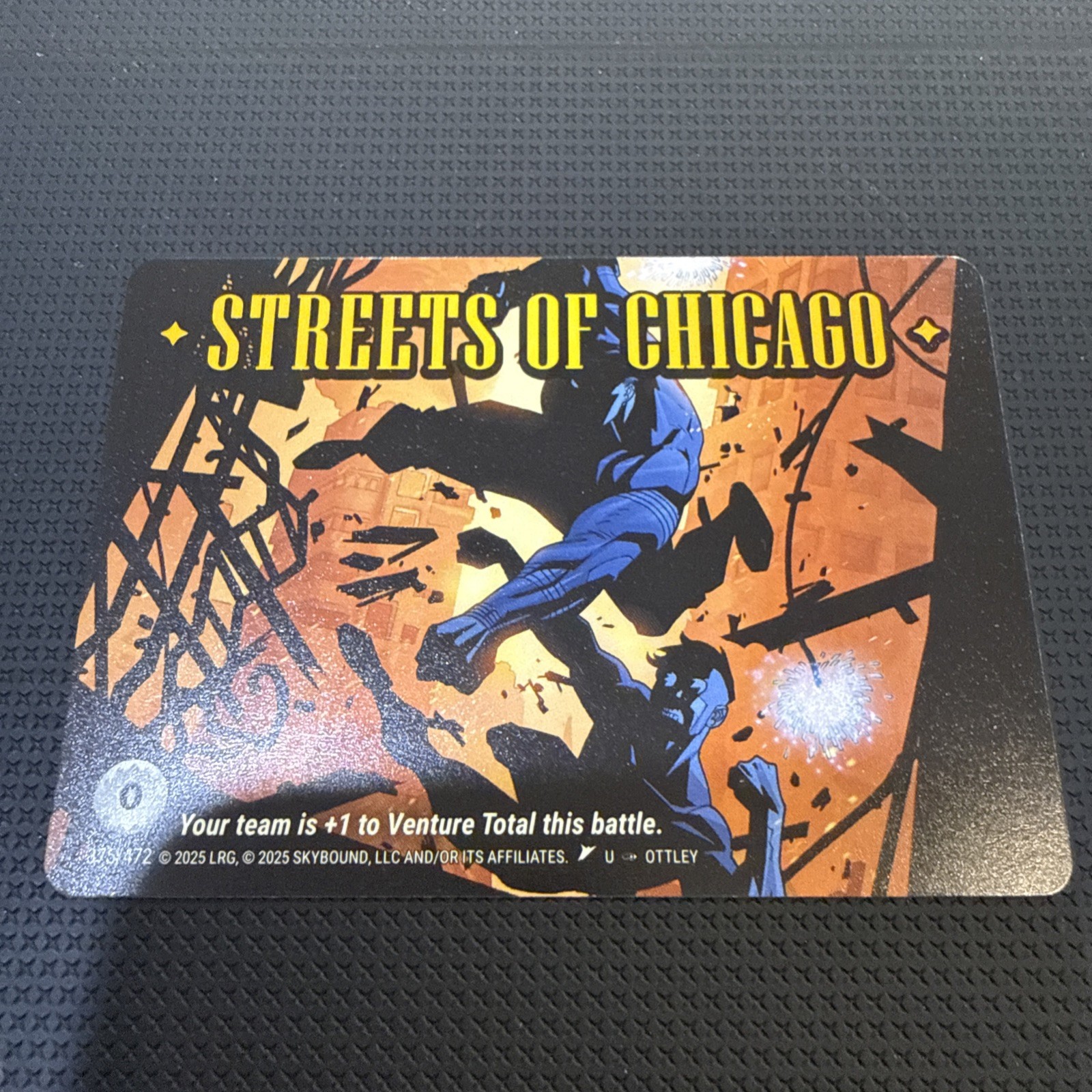 #375 STREETS OF CHICAGO Overpower Skybound Invincible/Walking Dead UNC LOCATION