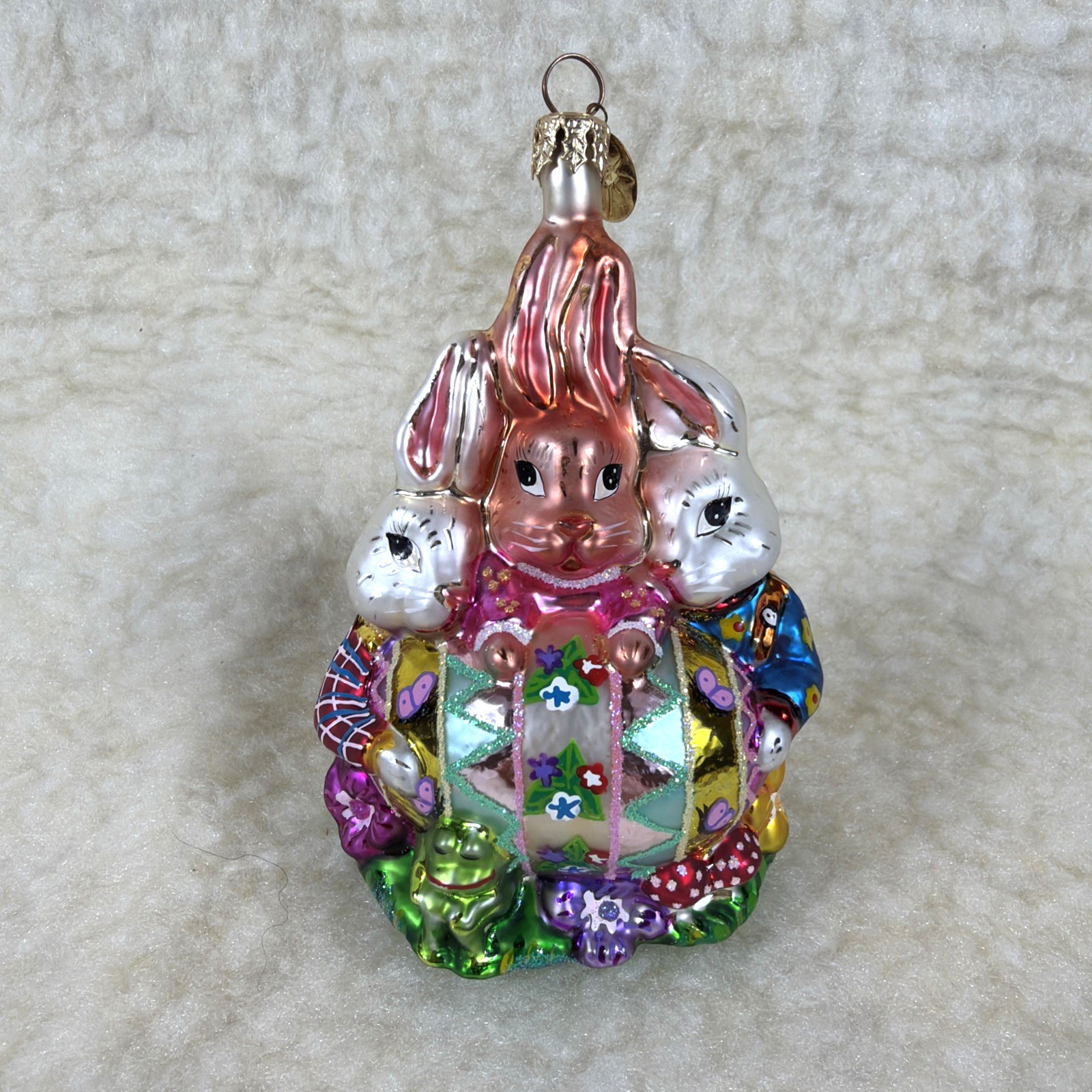 Christopher Radko Easter 2001 Ornament Triple Treasure Beautiful 01-0478-0