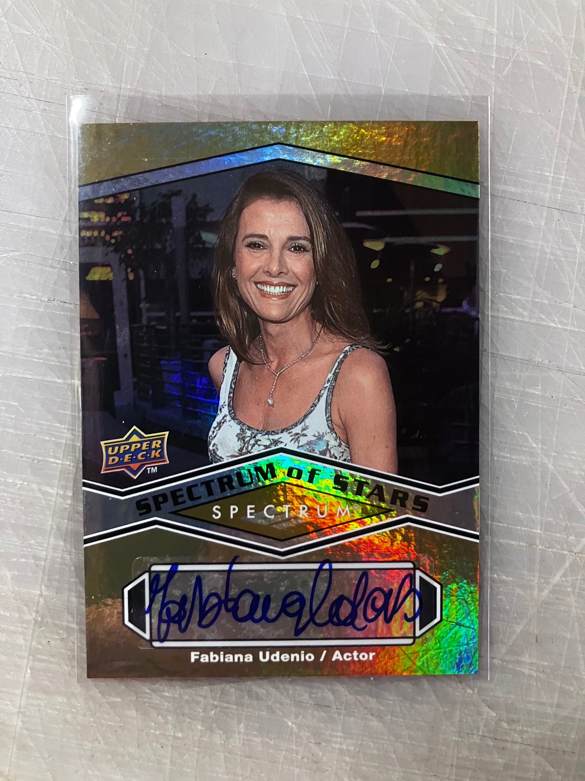 2009 Upper Deck Spectrum of Stars Fabiana Udenio Autograph Actor Austin Powers
