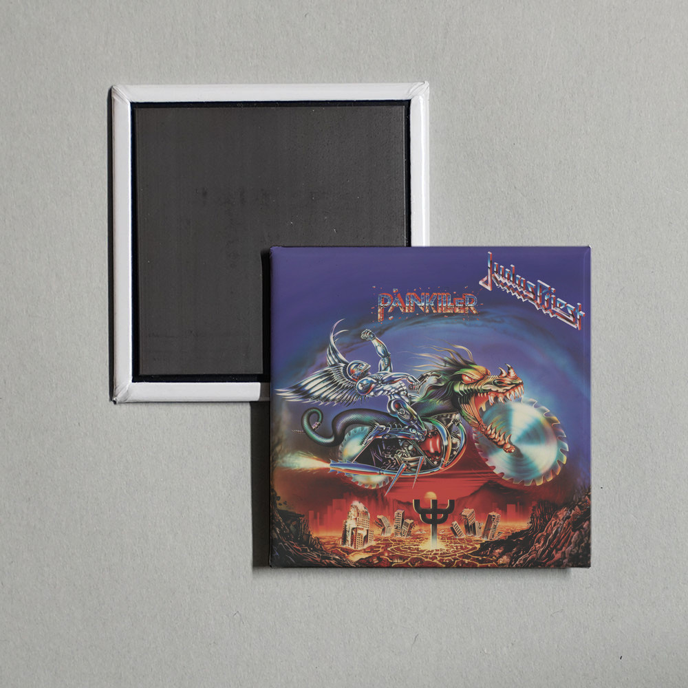 Judas Priest - Painkiller Album Cover Locker Fridge Magnet