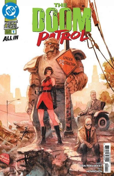 The Doom Patrol #1 (DC, 2026) Cover A Henrichon Robotman ALL IN Poelgeest NM