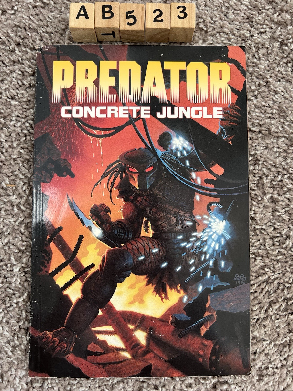 Predator: Concrete Jungle TPB Dark Horse Comics Trade Paperback Damaged