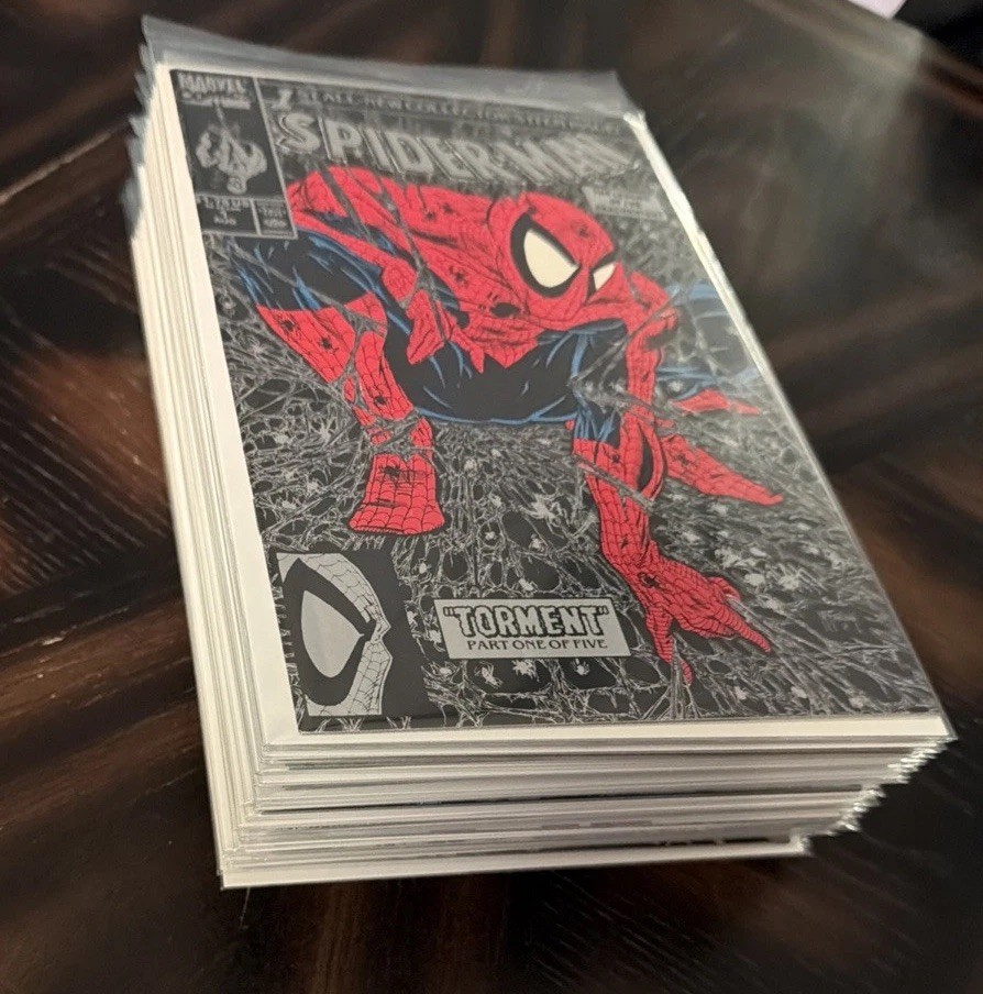 Spider-Man #1-32 Complete Run 1990 Marvel Todd McFarlane | Silver & Green #1