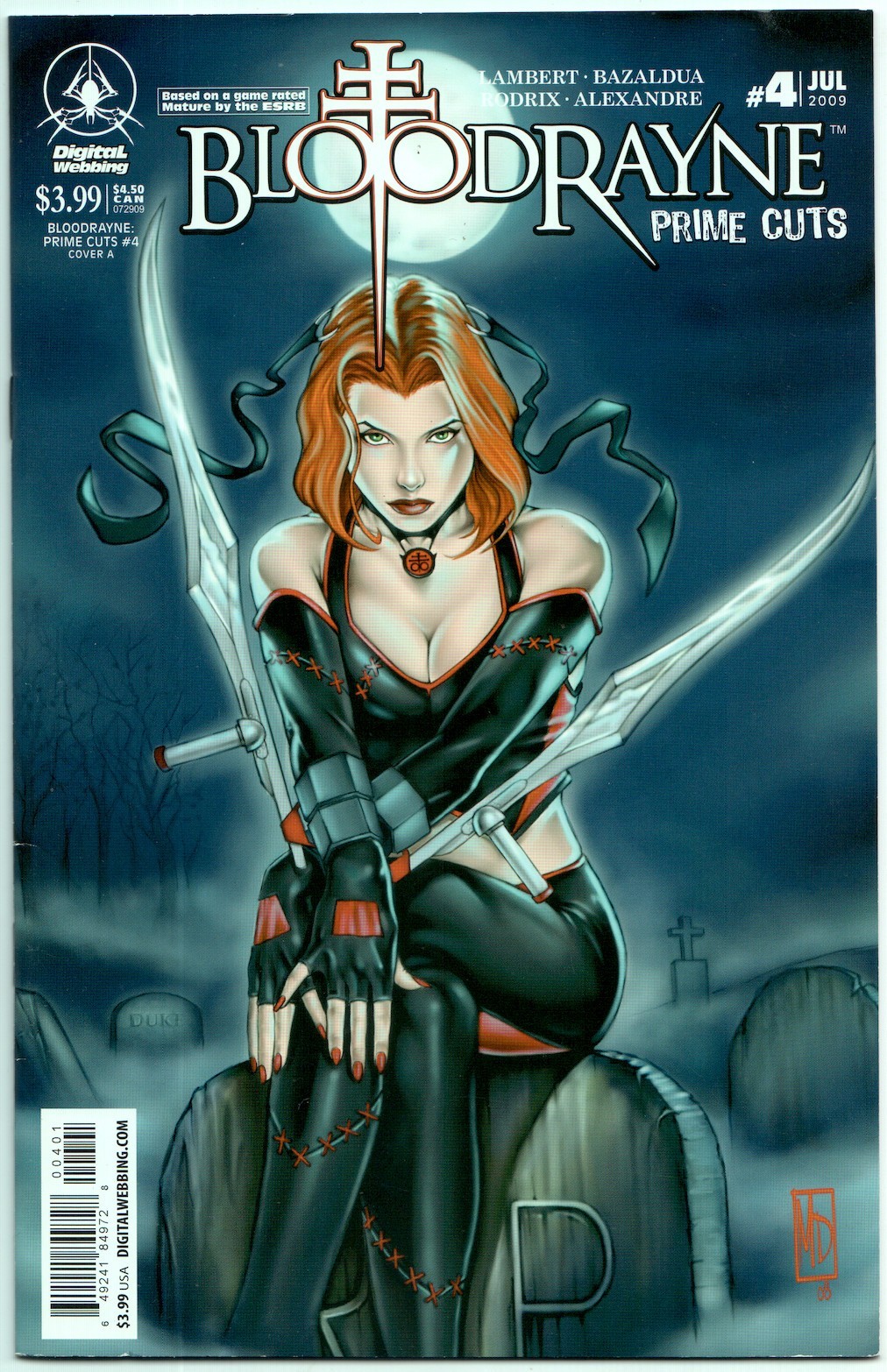Bloodrayne: Prime Cuts (2008) #4 NM | Digital Webbing