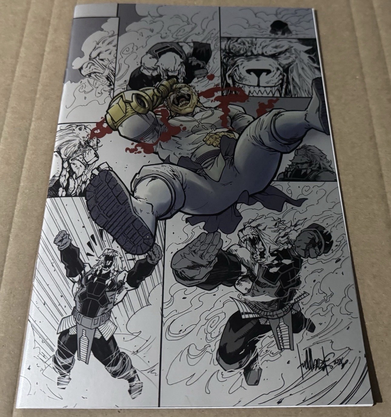 BATTLE BEAST #11 • TODD BEATS SDCC EXCLUSIVE MATTE FOIL LUFFY GEAR 5 PRESALE