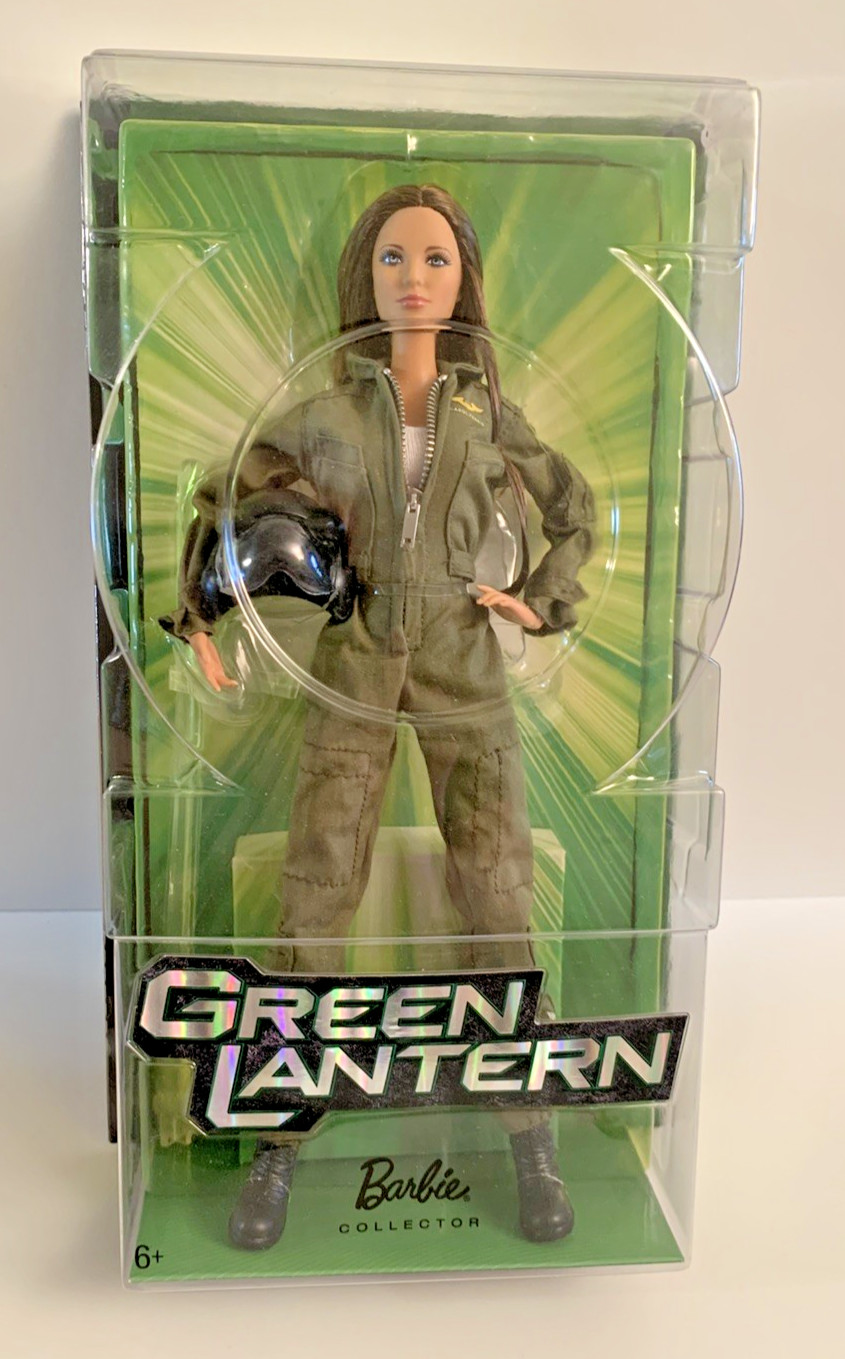 Barbie Collector Blake Lively Carol Ferris Green Lantern Mattel 2010 SDCC NIP